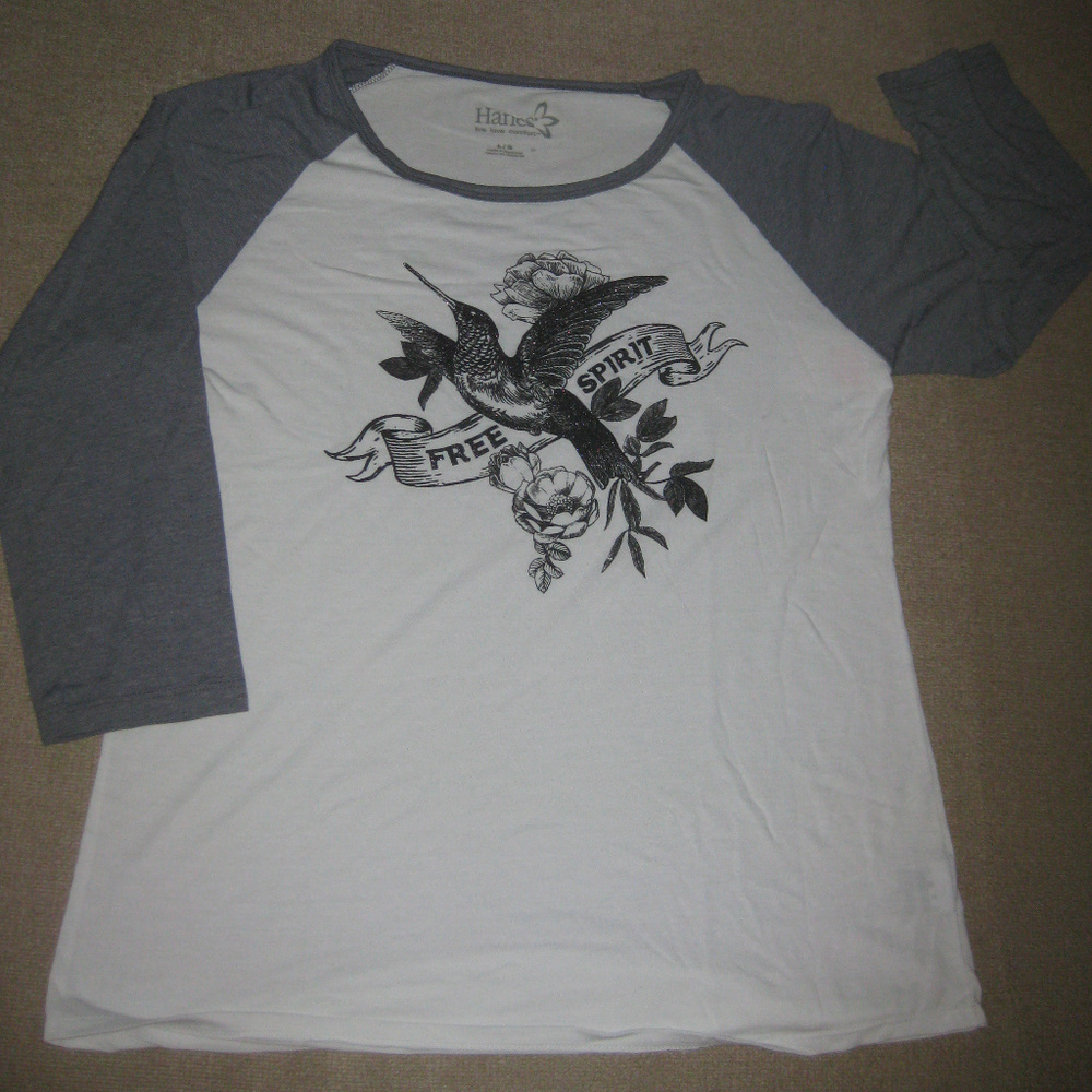 3/4 Sleeve Graphic Baseball Raglan Tee